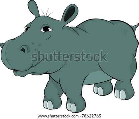 Hippopotamus Cartoon