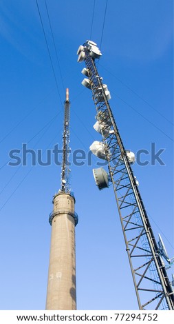 Tv,Radio,Phone and Communication link Towers
