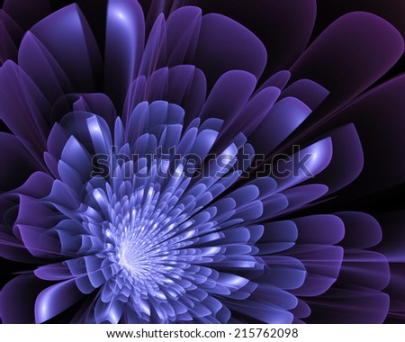 fractal fantasy flower