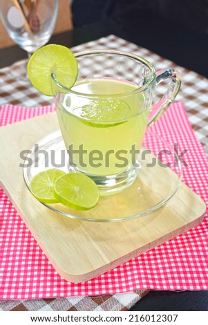 Lemon juice, Lime juice.