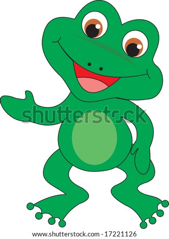 stock vector : frog, vector