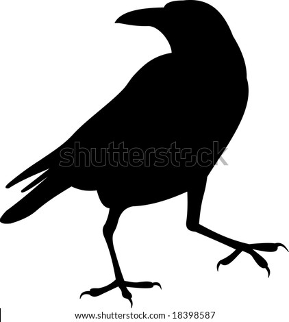 Raven Outline