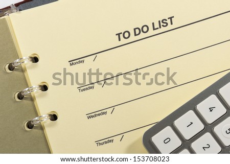 To do list and calculator.