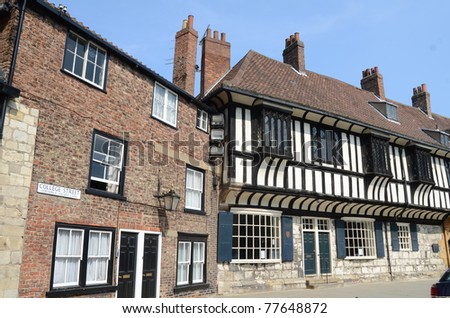 Minster Tea Rooms and St. William\'s College, York, England