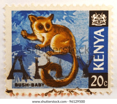 Stamp From Kenya