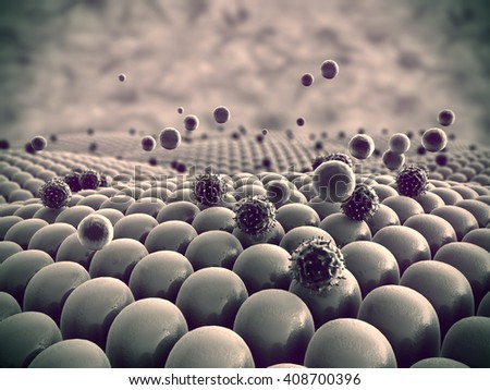 field of fat cells, High quality 3d render of fat cells, cholesterol in a cells, cell structure, field of cells, Cell division, Microscopic image of cells, Cells