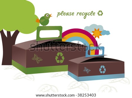 recycle green box
