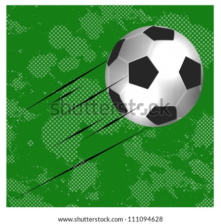 high quality isolated soccer ball