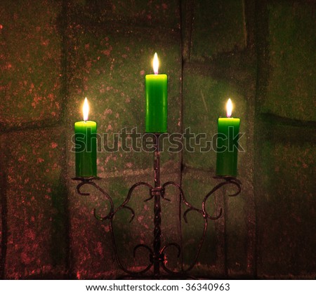 Beautiful candle light