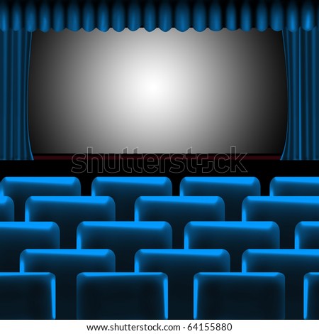 Cinema Theater on Theatre Cinema Background Stock Photo 64155880   Shutterstock