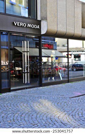 MAINZ,GERMANY-FEB 15:VERO MODA fashion store on February 15,2015 in Mainz,Germany.