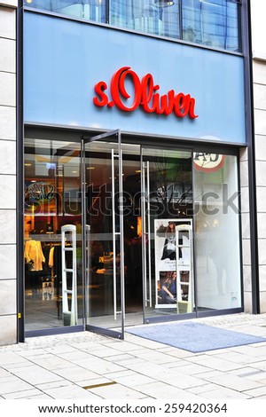 WIESBADEN,GERMANY-FEB 18:sOliver fashion store on February 18,2015 in Wiesbaden,Germany