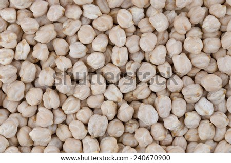 Chickpeas Background. White chickpeas on a straight surface coated, usable as background.