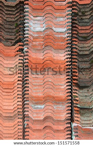 Stack of Roofing shingles