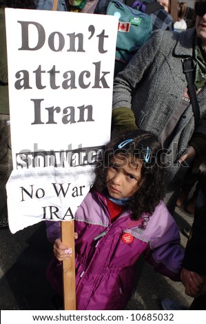 Iraq war protest - Editorial