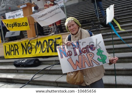 Iraq war protest - Editorial
