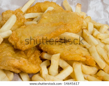 fish and chips takeaway. take away fish and chips