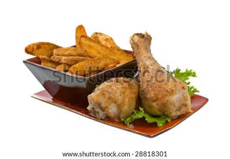 stock photo : Chicken legs and