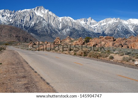 Mount Whitney and The Eastern Sierra Mountains, California