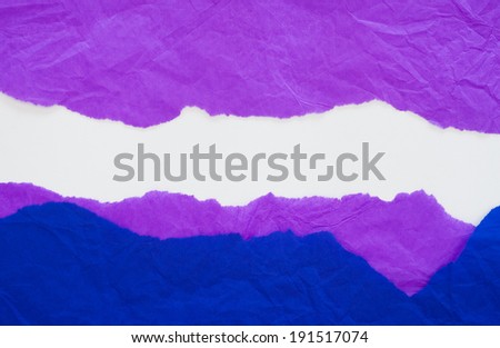 violet paper design