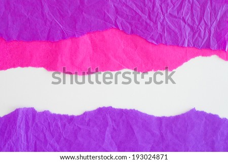 pink and violet paper design