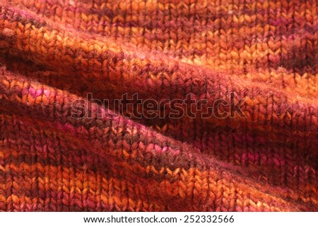 red wool - fashion background