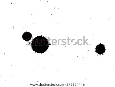 isolated ink jet bobs