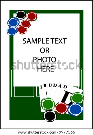 Poker Table Vector