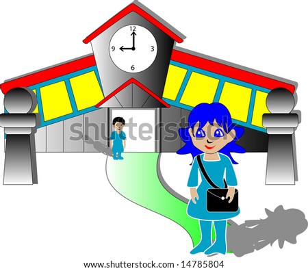 clip art school building. clip art school building. of