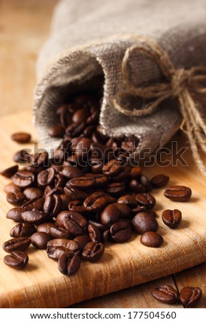 Coffee beans bag