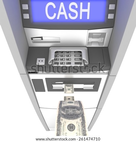 atm cash machine