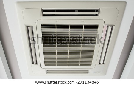 Air conditioning for install on ceiling,cassette type air condition