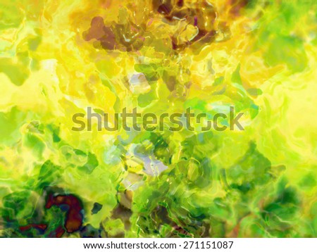 Green creative abstract grunge background