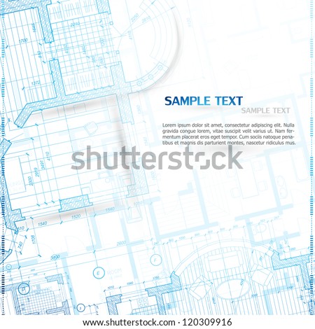Architectural Background. Vector.