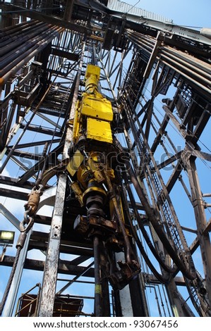 Top Drive System (TDS) for Oil Drilling Rig