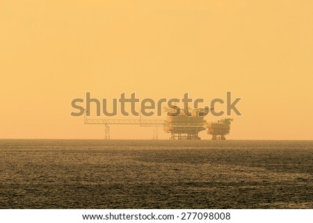 Offshore Central Processing Production Platforms For Oil and Gas Production