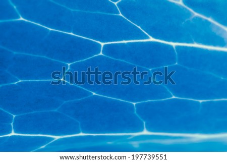 Abstract thunder line join grille net blue background