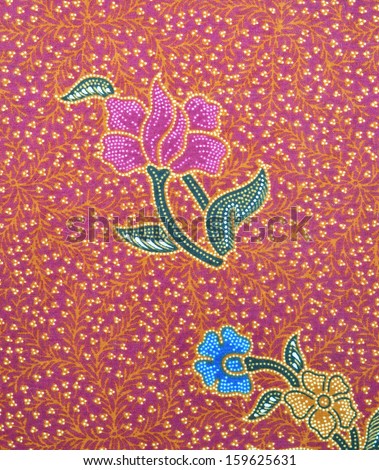 closeup pattern texture of general traditional thai style native handmade fabric weave