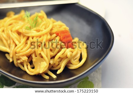 Yakisoba Noodle, Japan food