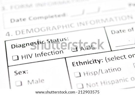 HIV Test form