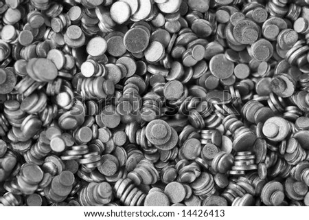 cool background with little silver colord, metal, round pieces