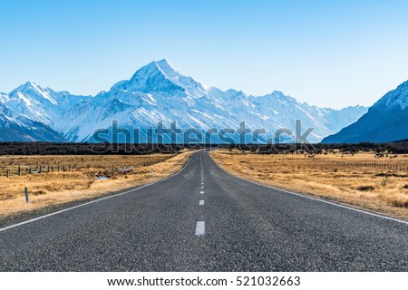 Road to the mountain
