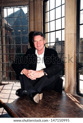 Oxford, UK. Michael Palin signing copies of his 