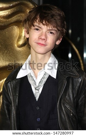 London, UK. Thomas Sangster at the BAFTA Childrens Awards held at the Hilton Park Lane in London. 30th November 2008.