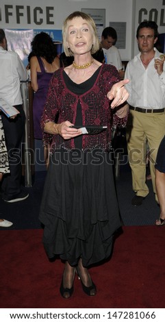 London. UK. Susannah York  at the UK premiere of \'Skin\' . Odeon West End.London.  2nd July 2009.