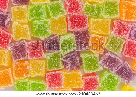 Colorful sweet candies background