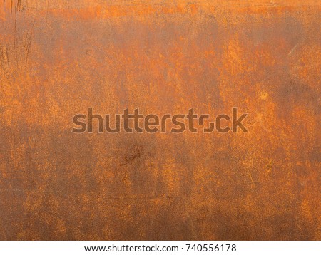 Rust surface. Close up of black rust on an old sheet of metal texture. High quality grunge rusty old and dirty metal plate. Iron surface full area. - background pattern.