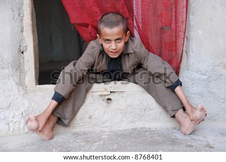 Afghan street child