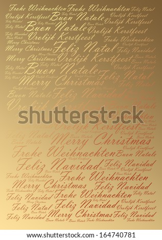 Merry Christmas tags cloud holiday background