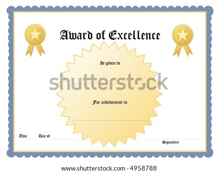 bbb gold star logo. gold star award certificate.